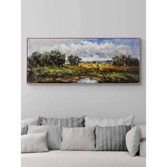 Light of the Yellow Fields Oil Painting