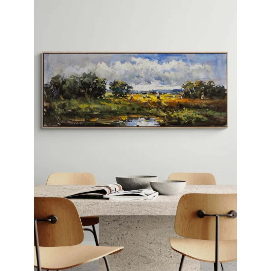 Light of the Yellow Fields Oil Painting