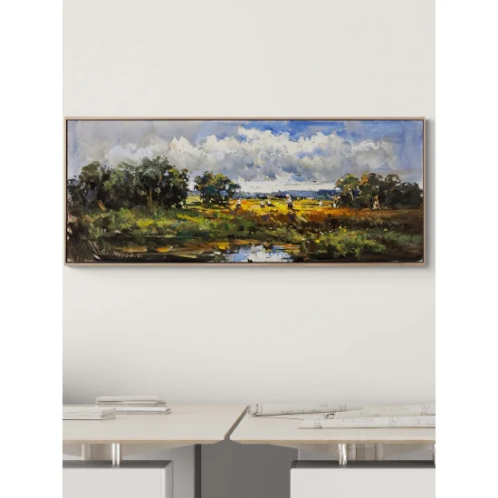 Light of the Yellow Fields Oil Painting