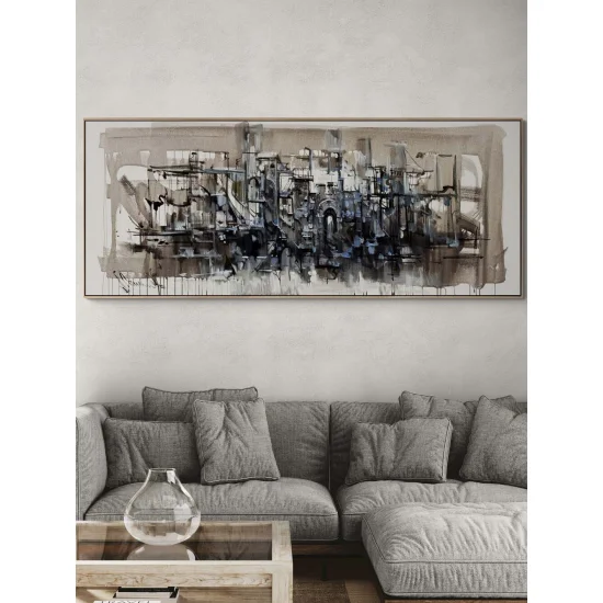 Akışın Ötesi Yağlı Boya Tablosu