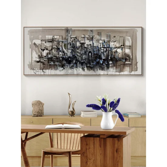 Akışın Ötesi Yağlı Boya Tablosu