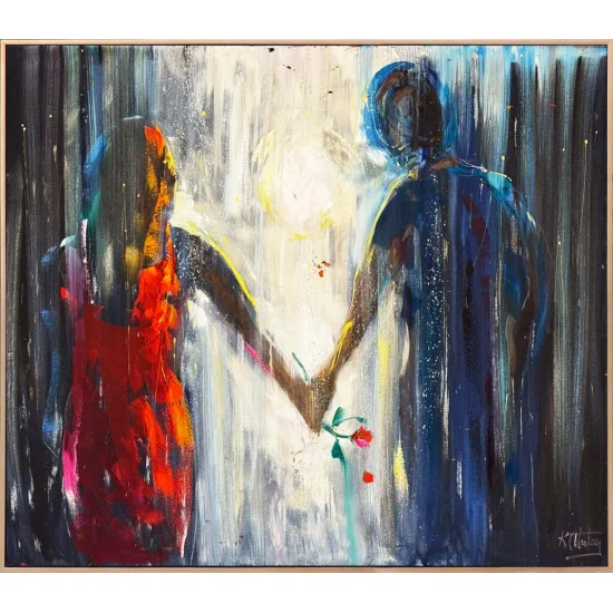 Her Zaman Birlikte Yağlı Boya Tablosu