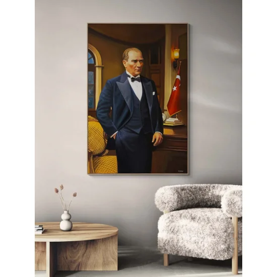 Mustafa Kemal’den Miras Yağlı Boya Tablosu