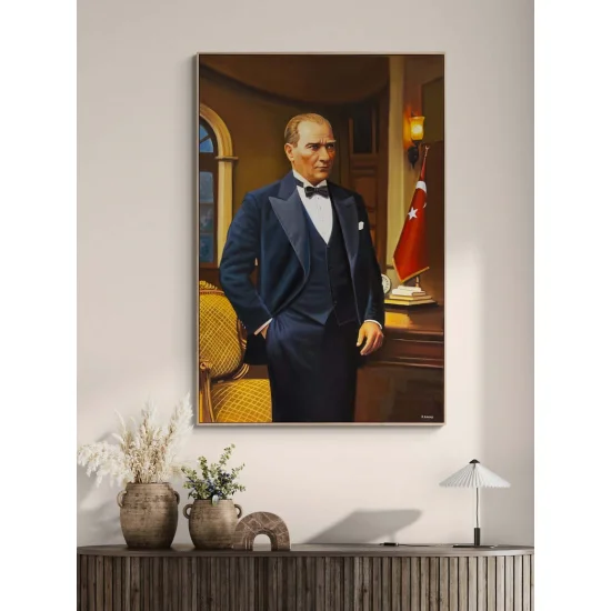 Mustafa Kemal’den Miras Yağlı Boya Tablosu