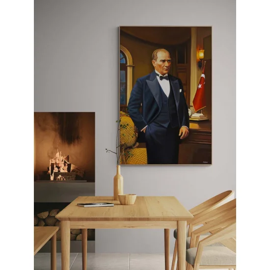 Mustafa Kemal’den Miras Yağlı Boya Tablosu