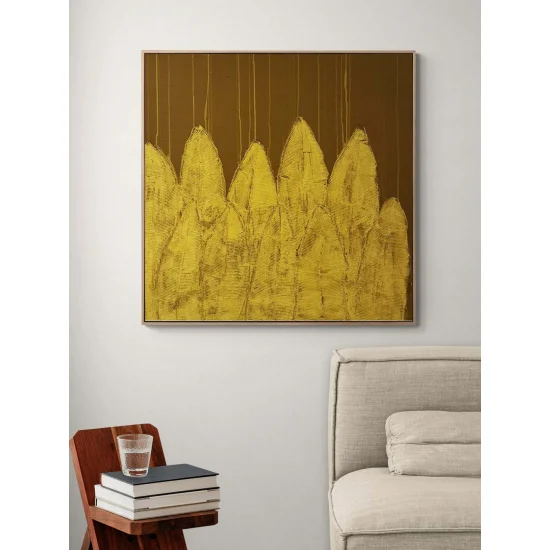 Güz Yaprakları Yağlı Boya Tablosu