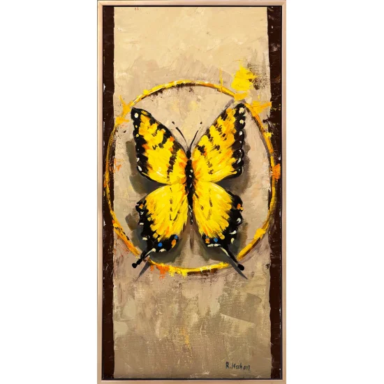 Sonsuzluk Kelebeği Yağlı Boya Tablosu