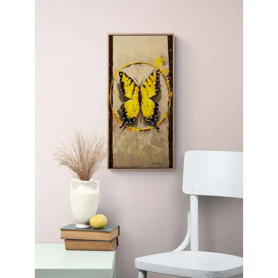 Sonsuzluk Kelebeği Yağlı Boya Tablosu