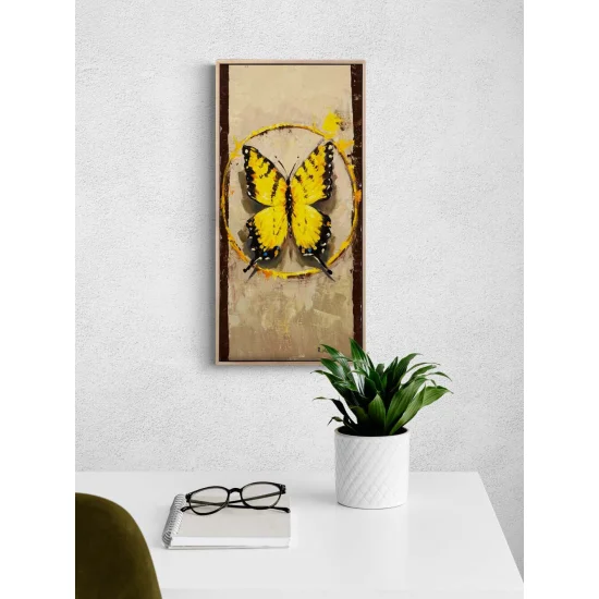 Sonsuzluk Kelebeği Yağlı Boya Tablosu