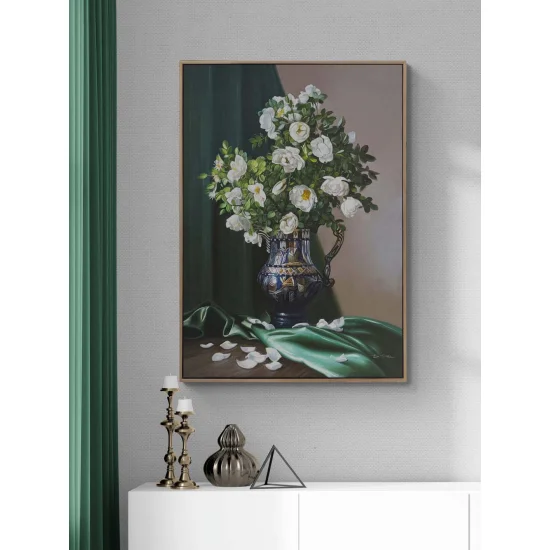 Magnolia in the Light Oil Painting