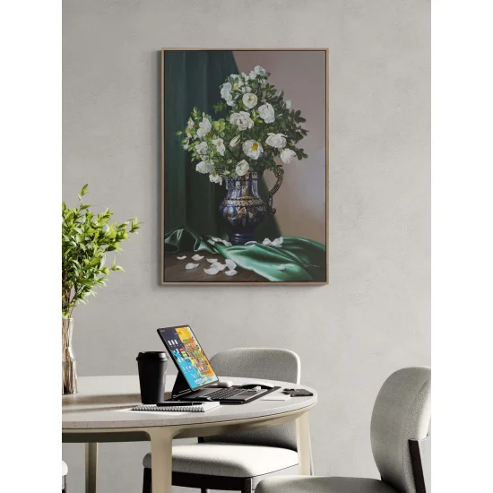 Magnolia in the Light Oil Painting