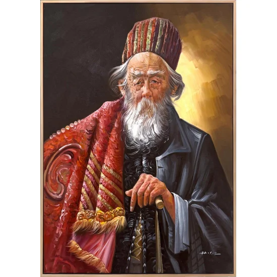 Dervişin Hatırası Yağlı Boya Tablosu