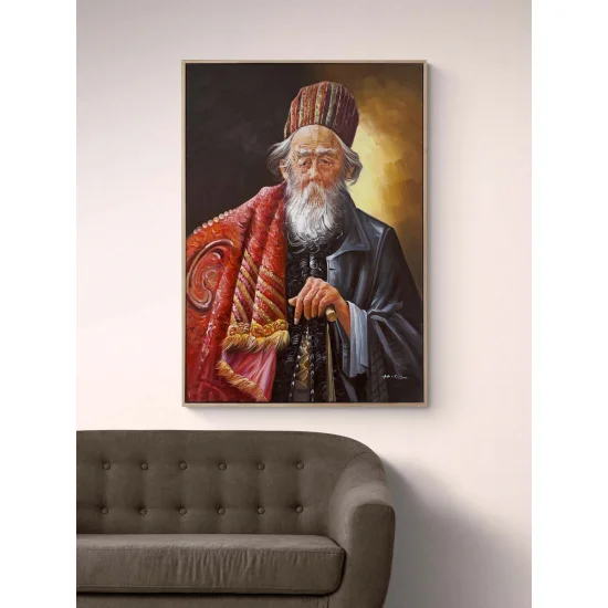 Dervişin Hatırası Yağlı Boya Tablosu