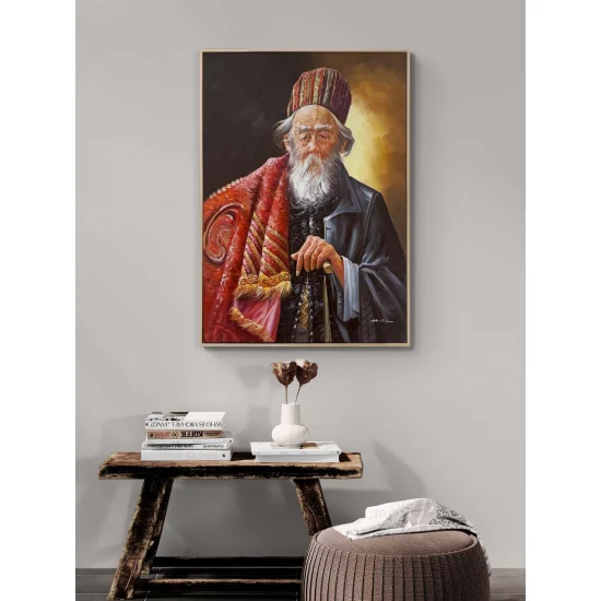 Dervişin Hatırası Yağlı Boya Tablosu