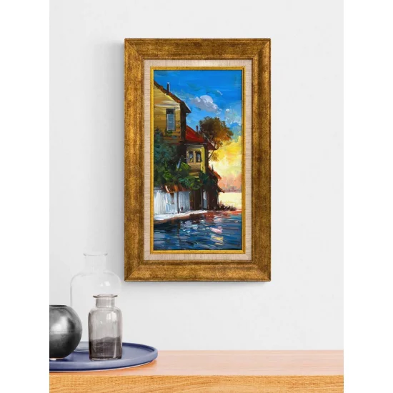 Silence of Waterfront Mansions on the Bosphorus Oil Painting