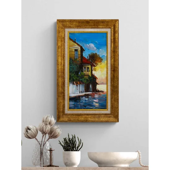 Silence of Waterfront Mansions on the Bosphorus Oil Painting