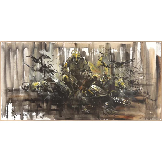 Ölümün Nöbetçisi Yağlı Boya Tablosu