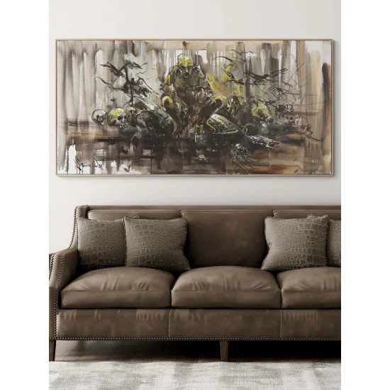 Ölümün Nöbetçisi Yağlı Boya Tablosu