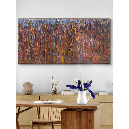 Bir Anın Sonsuzluğu Yağlı Boya Tablosu