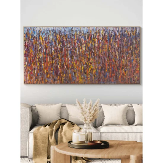 Bir Anın Sonsuzluğu Yağlı Boya Tablosu