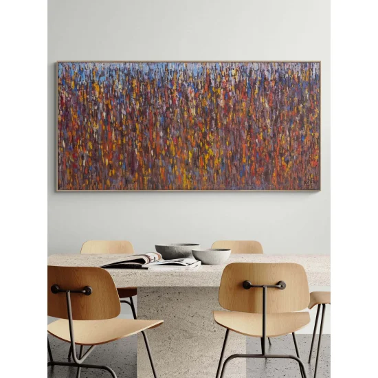 Bir Anın Sonsuzluğu Yağlı Boya Tablosu