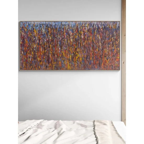 Bir Anın Sonsuzluğu Yağlı Boya Tablosu