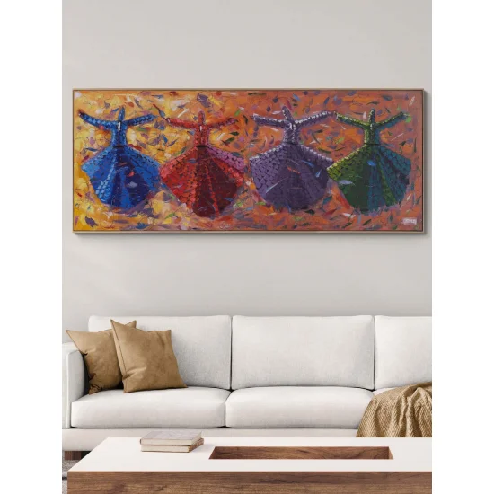Time with the Dervishes Oil Painting