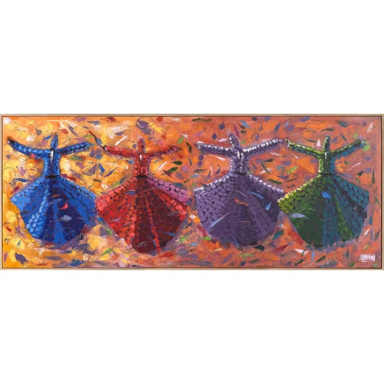 Time with the Dervishes Oil Painting