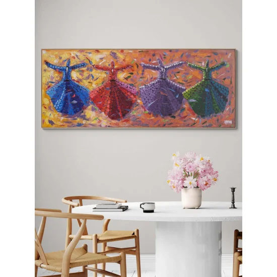 Time with the Dervishes Oil Painting