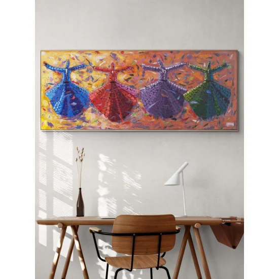 Time with the Dervishes Oil Painting