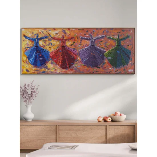 Time with the Dervishes Oil Painting
