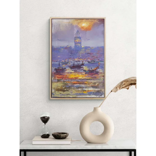 Tarihin Sessiz Bekçisi Yağlı Boya Tablosu