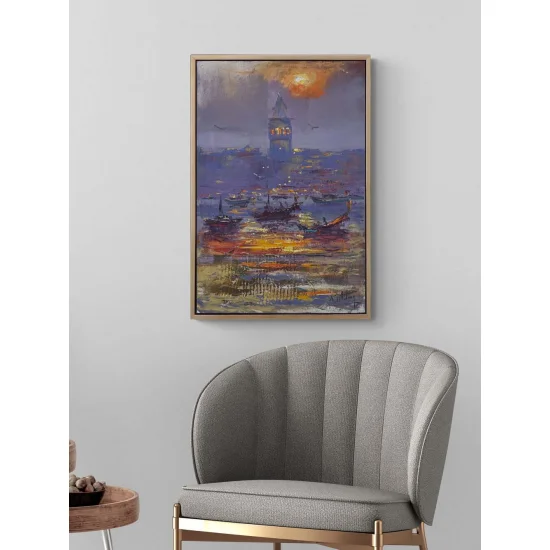 Tarihin Sessiz Bekçisi Yağlı Boya Tablosu