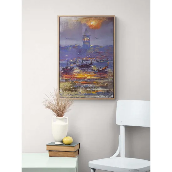 Tarihin Sessiz Bekçisi Yağlı Boya Tablosu