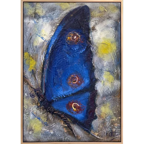 Kayıp Kelebek Yağlı Boya Tablosu