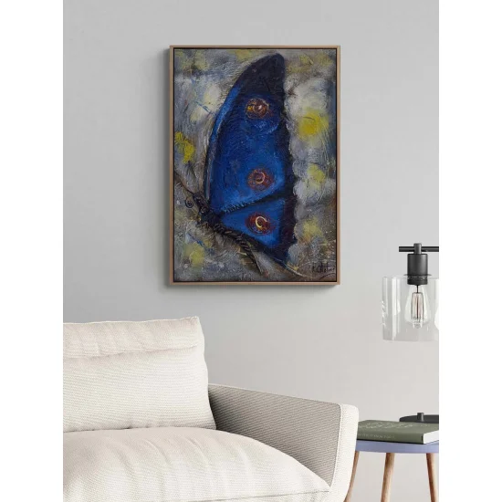 Kayıp Kelebek Yağlı Boya Tablosu