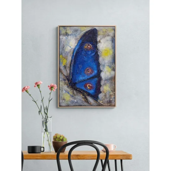 Kayıp Kelebek Yağlı Boya Tablosu