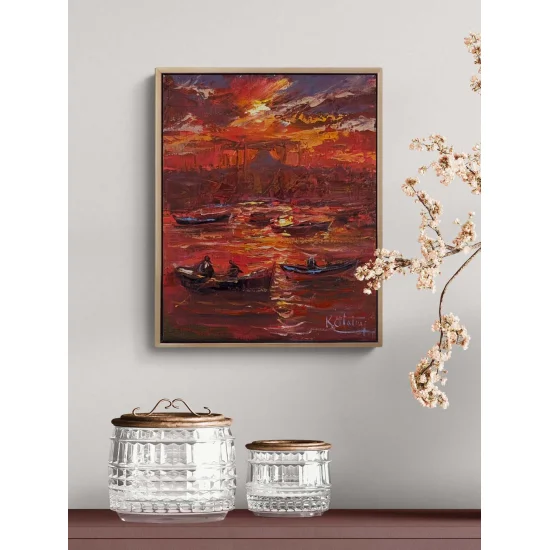 Derin İstanbul Yağlı Boya Tablosu