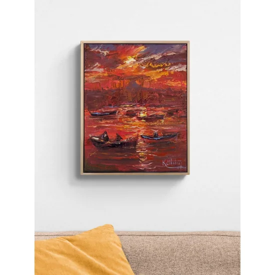 Derin İstanbul Yağlı Boya Tablosu