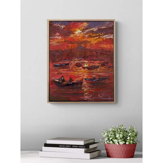 Derin İstanbul Yağlı Boya Tablosu