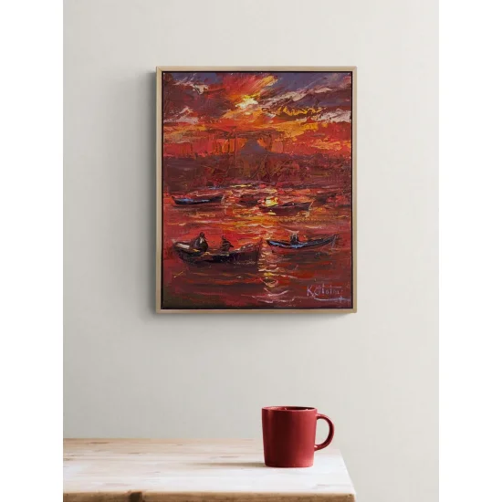 Derin İstanbul Yağlı Boya Tablosu