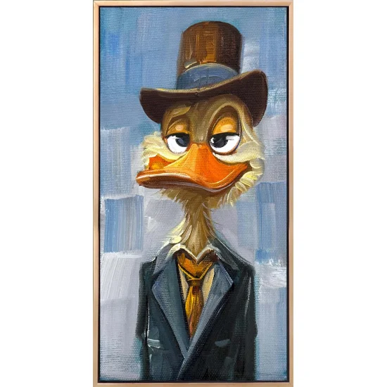 Boss Duck Oil Painting