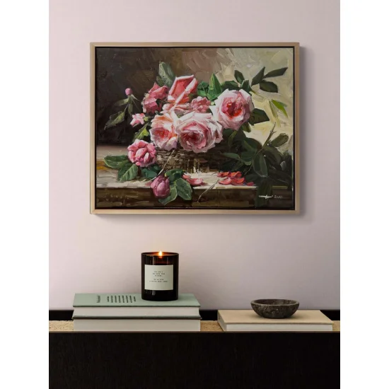 Time of Roses Oil Painting