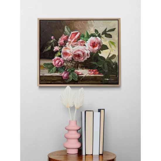 Time of Roses Oil Painting