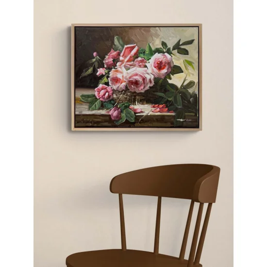 Time of Roses Oil Painting