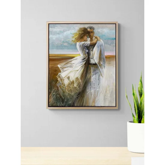 Meeting of Hearts Oil Painting