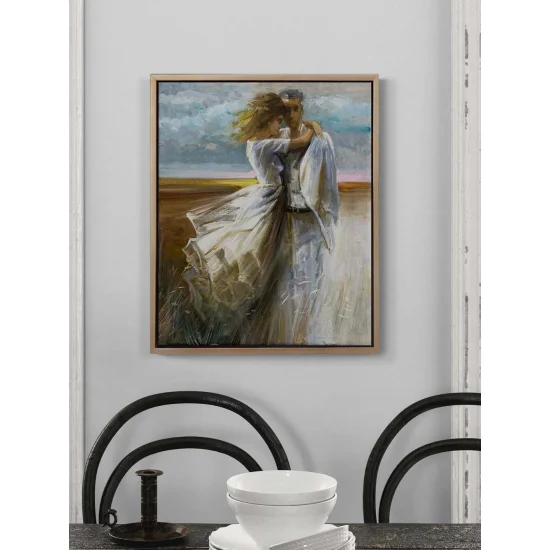 Meeting of Hearts Oil Painting