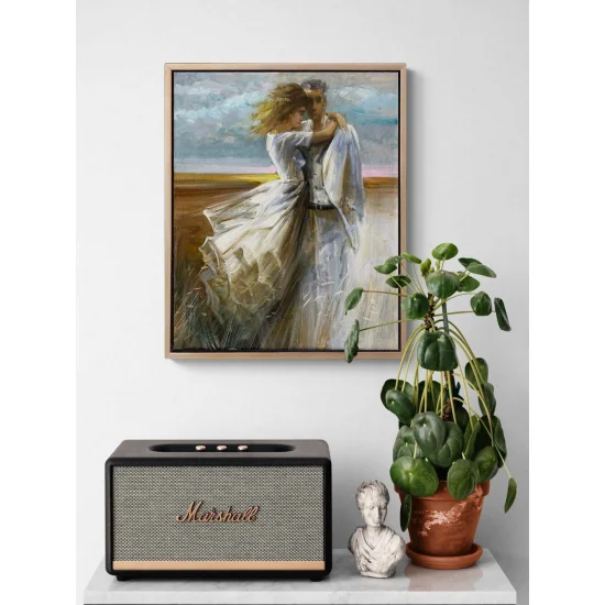 Meeting of Hearts Oil Painting