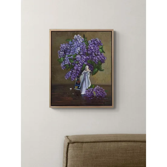 A Bouquet of Lilacs Oil Painting