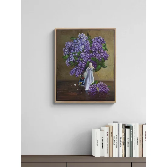 A Bouquet of Lilacs Oil Painting